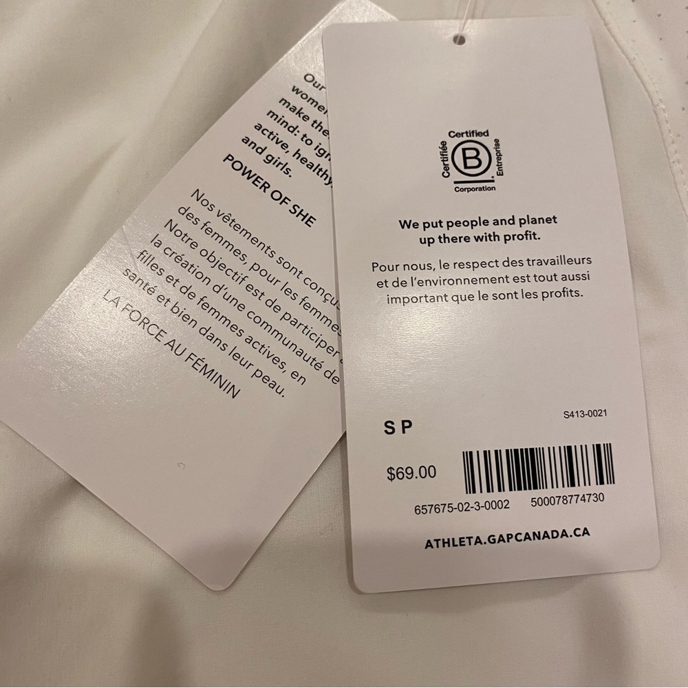 Athleta skort Run With It white - Picture 5 of 14